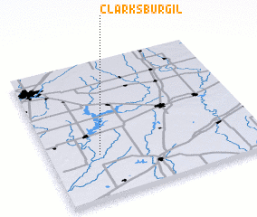 3d view of Clarksburg IL