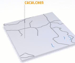 3d view of Cacalchén