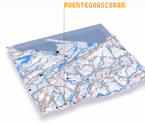 3d view of Puente Goascorán