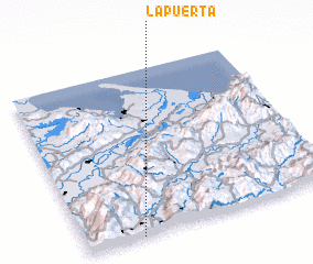 3d view of La Puerta