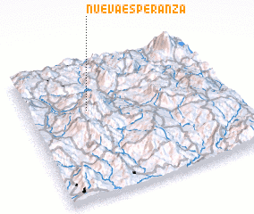 3d view of Nueva Esperanza