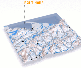 3d view of Baltimore