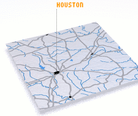 3d view of Houston