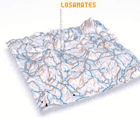 3d view of Los Amates