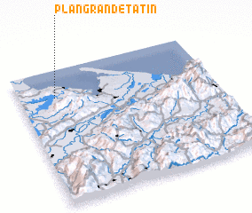 3d view of Plan Grande Tatín