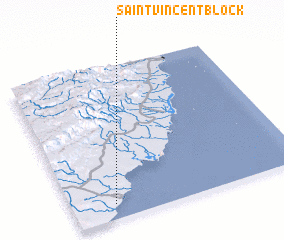 3d view of Saint Vincent Block