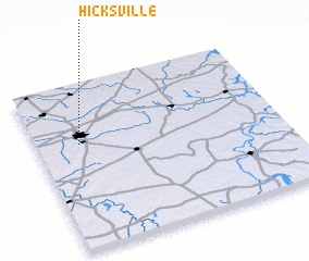 3d view of Hicksville