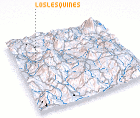 3d view of Los Lesquines