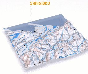 3d view of San Isidro