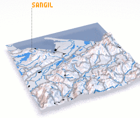 3d view of San Gil