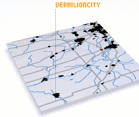 3d view of Vermilion City