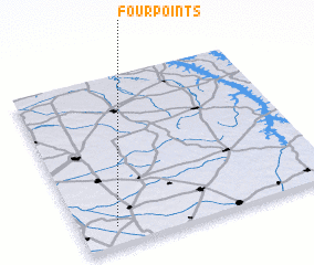 3d view of Four Points