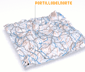 3d view of Portillo del Norte