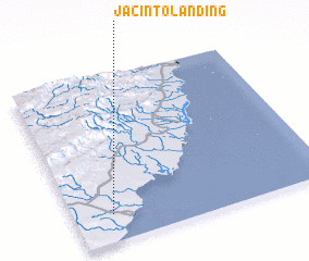 3d view of Jacinto Landing