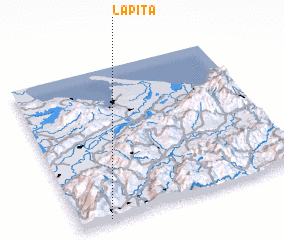 3d view of La Pita