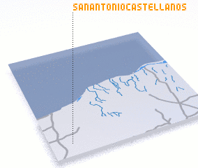 3d view of San Antonio Castellanos