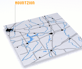 3d view of Mount Zion