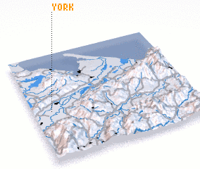 3d view of York