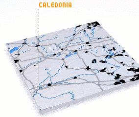 3d view of Caledonia