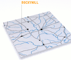 3d view of Rocky Hill