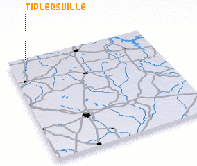 3d view of Tiplersville