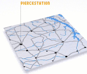 3d view of Pierce Station