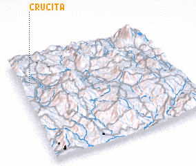 3d view of Crucita