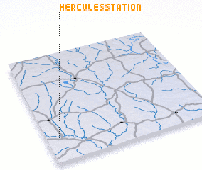 3d view of Hercules Station