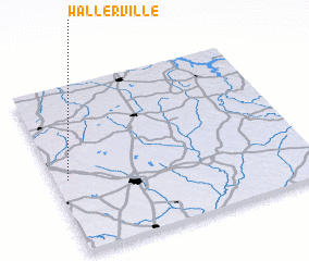 3d view of Wallerville