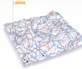 3d view of La Mina