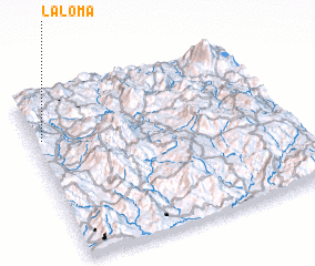 3d view of La Loma