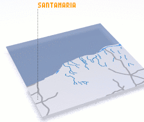 3d view of Santa María