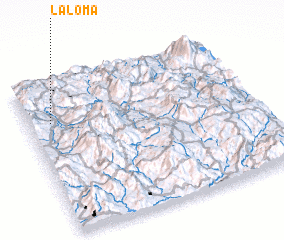 3d view of La Loma