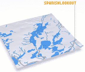 3d view of Spanish Lookout