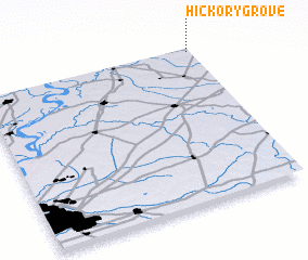 3d view of Hickory Grove