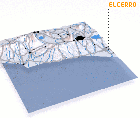 3d view of El Cerro