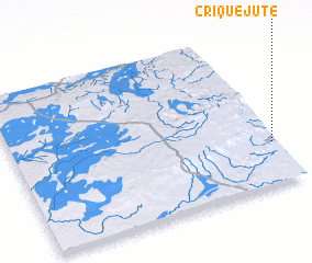 3d view of Crique Jute