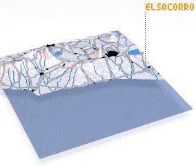 3d view of El Socorro