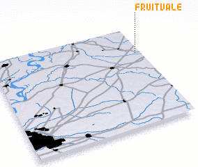 3d view of Fruitvale