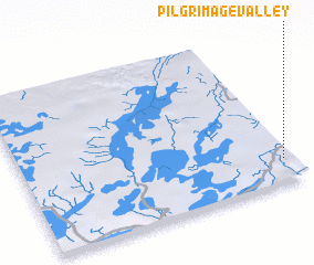 3d view of Pilgrimage Valley