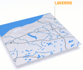 3d view of Lake Mine