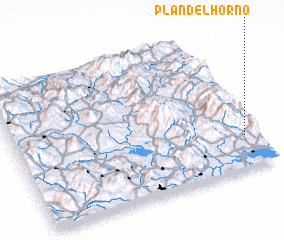 3d view of Plan del Horno