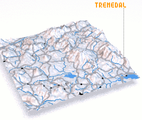 3d view of Tremedal