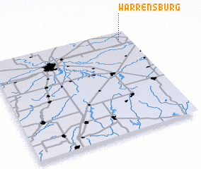 3d view of Warrensburg