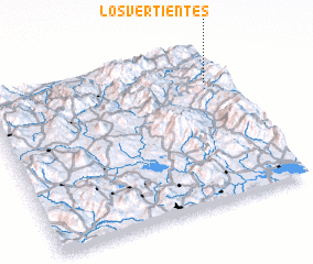 3d view of Los Vertientes