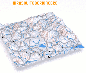 3d view of Mirasolito de Río Negro