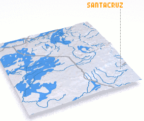 3d view of Santa Cruz