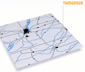 3d view of Twin Grove