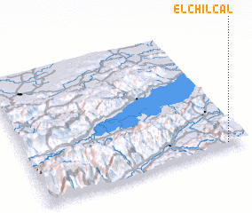 3d view of El Chilcal