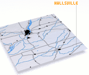 3d view of Hallsville